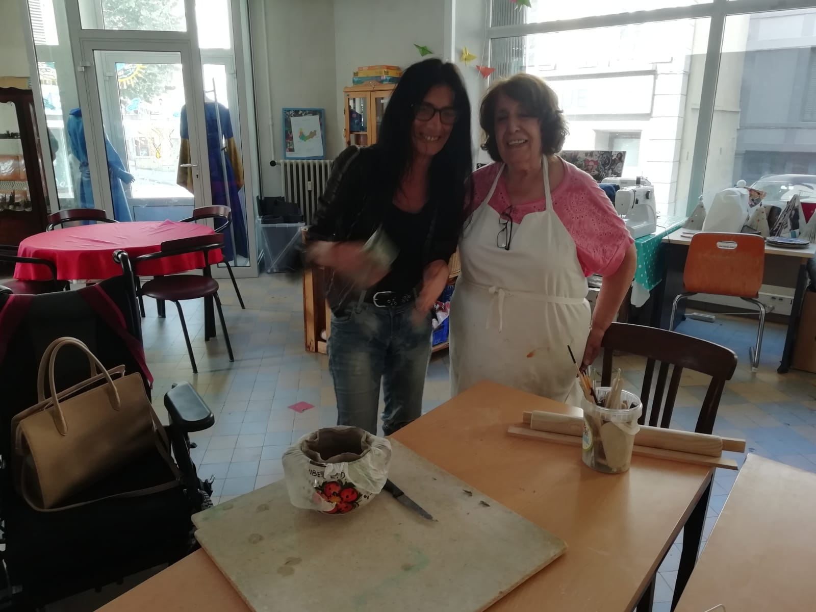 Poterie avec Josette